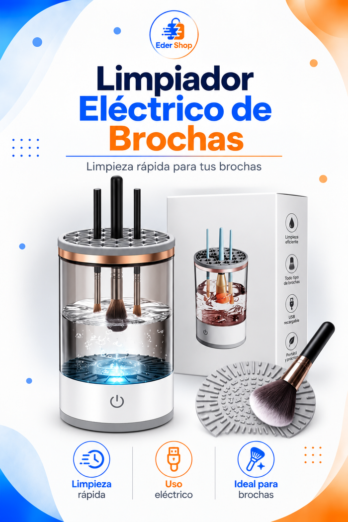 Limpiador Eléctrico de Brochas