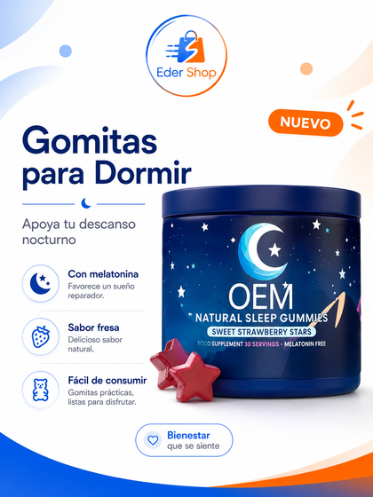 Gomitas para Dormir con Melatonina